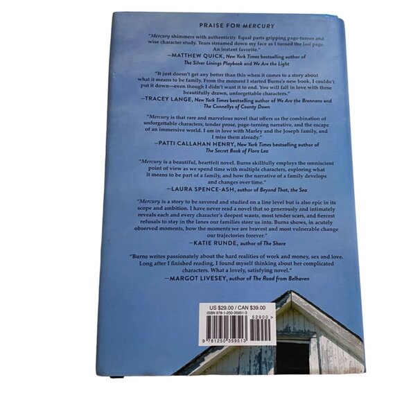 "Mercury" Adult Fiction Romance Novel, Author Amy Jo Burns-Hardcover - Picture 2 of 3